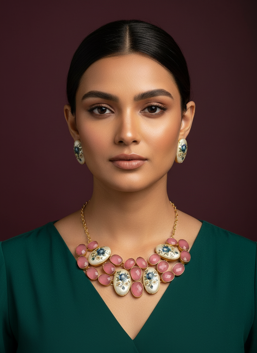 Daisy Real pearl set