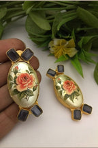 Shiya real pearl earrings