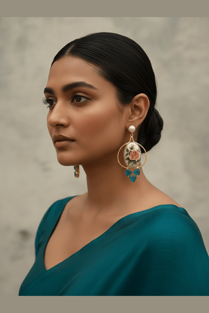 Sana real pearl earrings