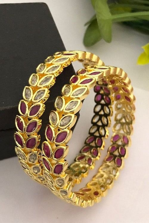 Priya polki bangles
