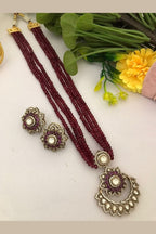Pritha polki kundan set