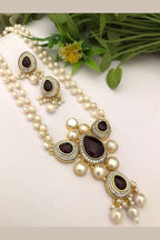 Malishka real pearl set