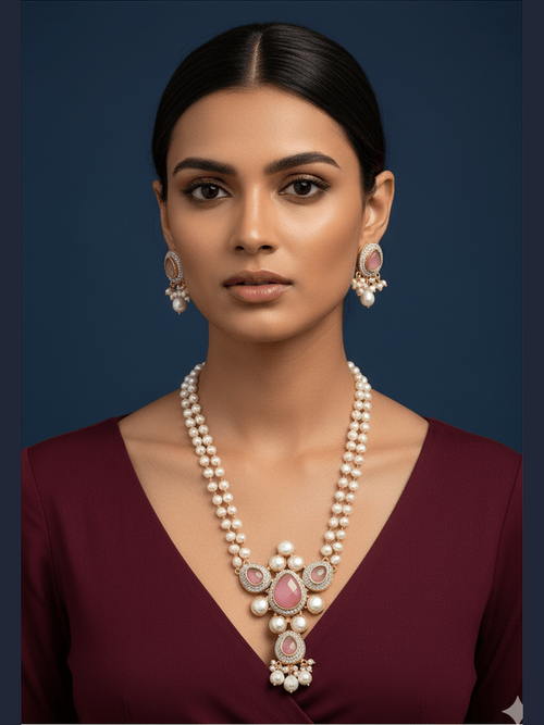 Azania real pearl set