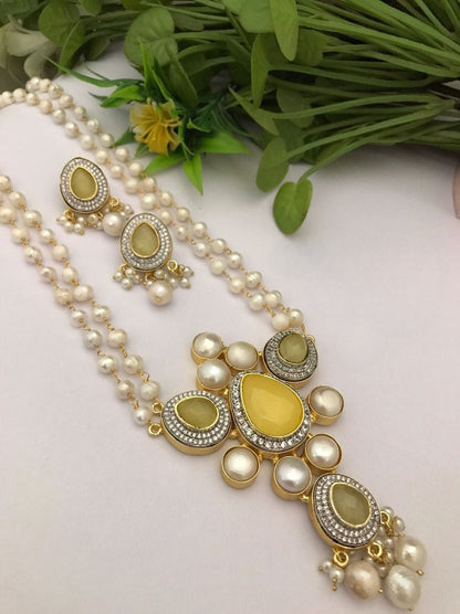 Pakhi real pearl set