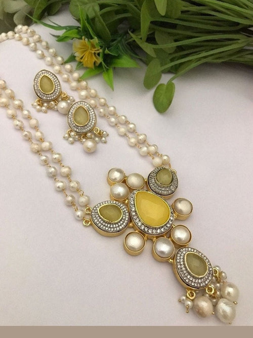 Elegant Pakhi Real Pearl Set - Timeless Jewelry Collection
