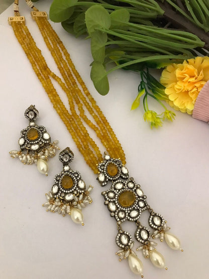 Safina polki kundan set