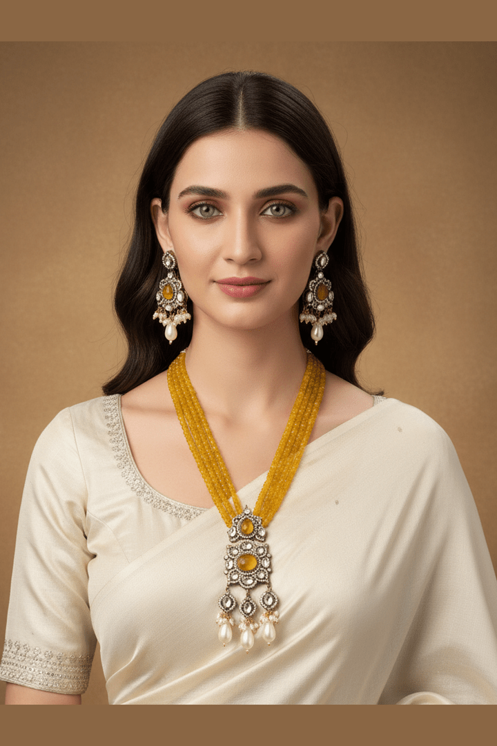 Safina polki kundan set