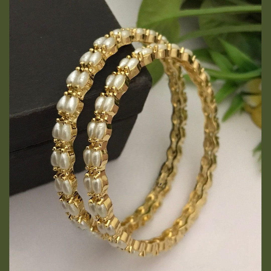 Aamani real pearl bangles