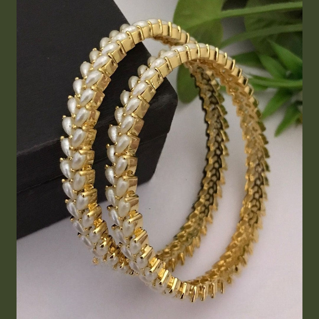 Aashrita real pearl bangles