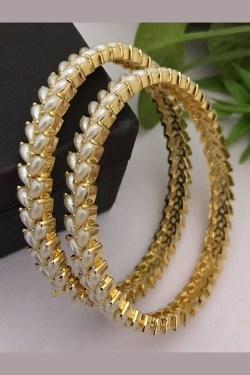 Aashrita real pearl bangles