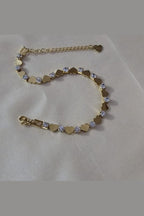 B-87-18k Gold Plated Stainless Steel Tarnish Free Waterproof Female Jewellery