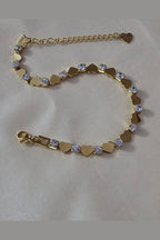 B-87-18k Gold Plated Stainless Steel Tarnish Free Waterproof Female Jewellery