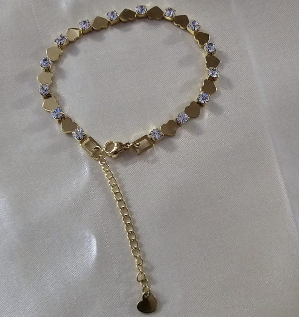 B-87-18k Gold Plated Stainless Steel Tarnish Free Waterproof Female Jewellery