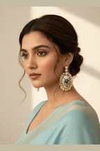 Arunima real pearl earrings