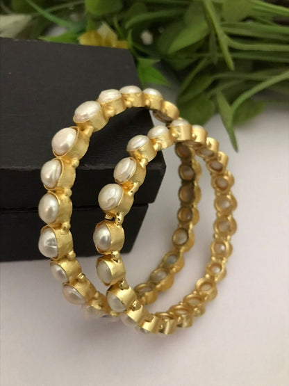 Real pearl indrani bangles