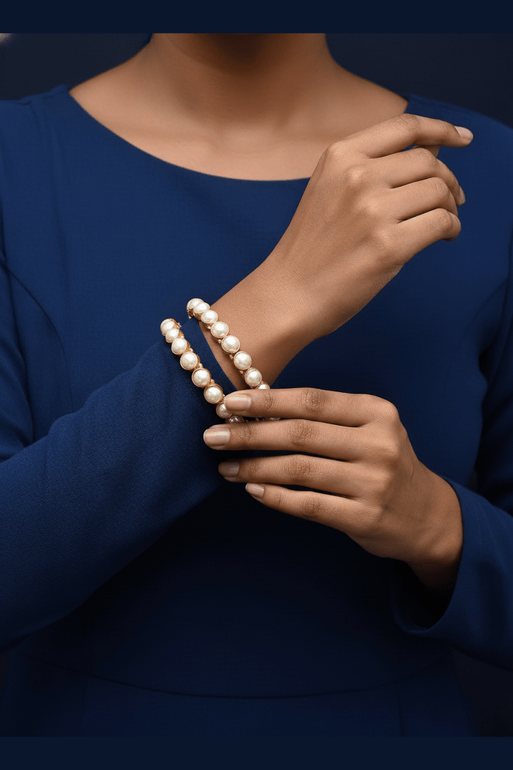 Real pearl indrani bangles