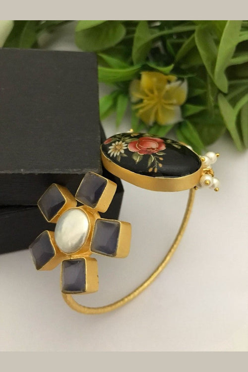 Barkha real pearl earrings