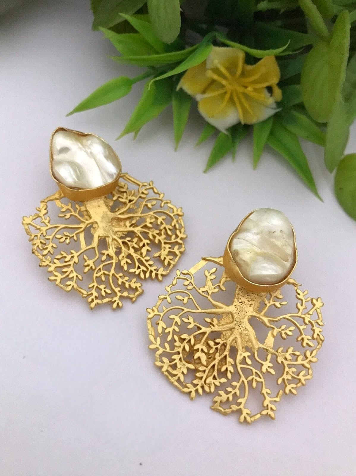 Chandrika real pearl Earrings