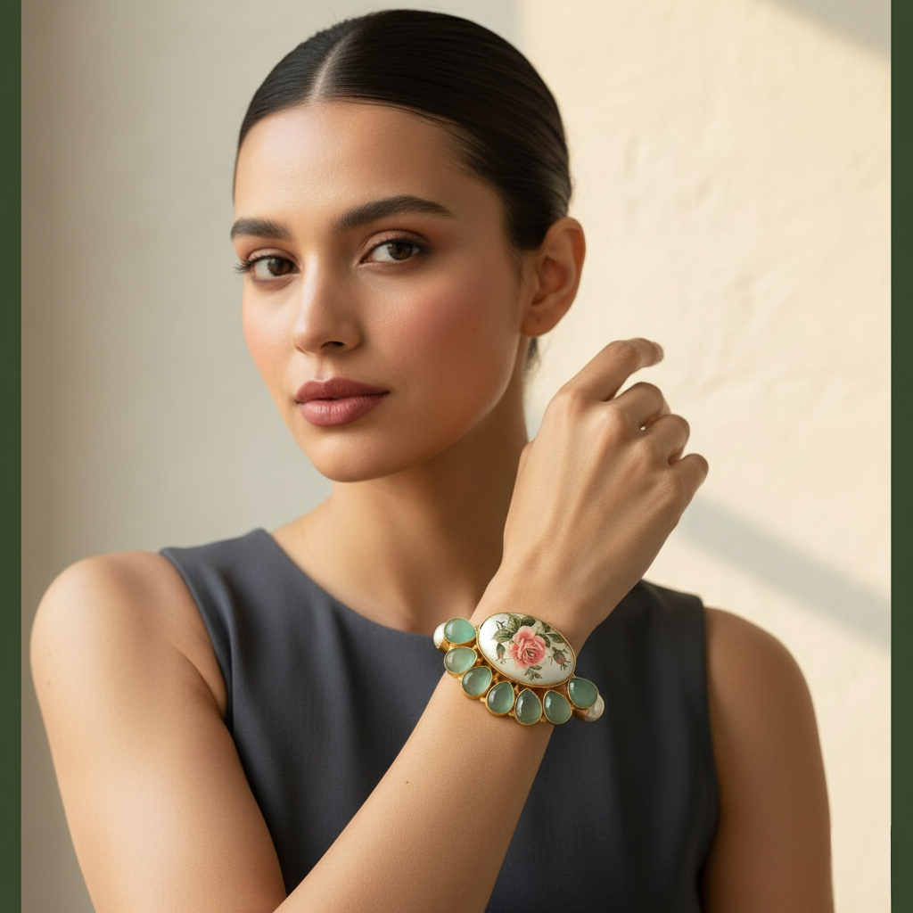 Brahmi Real pearl bracelet