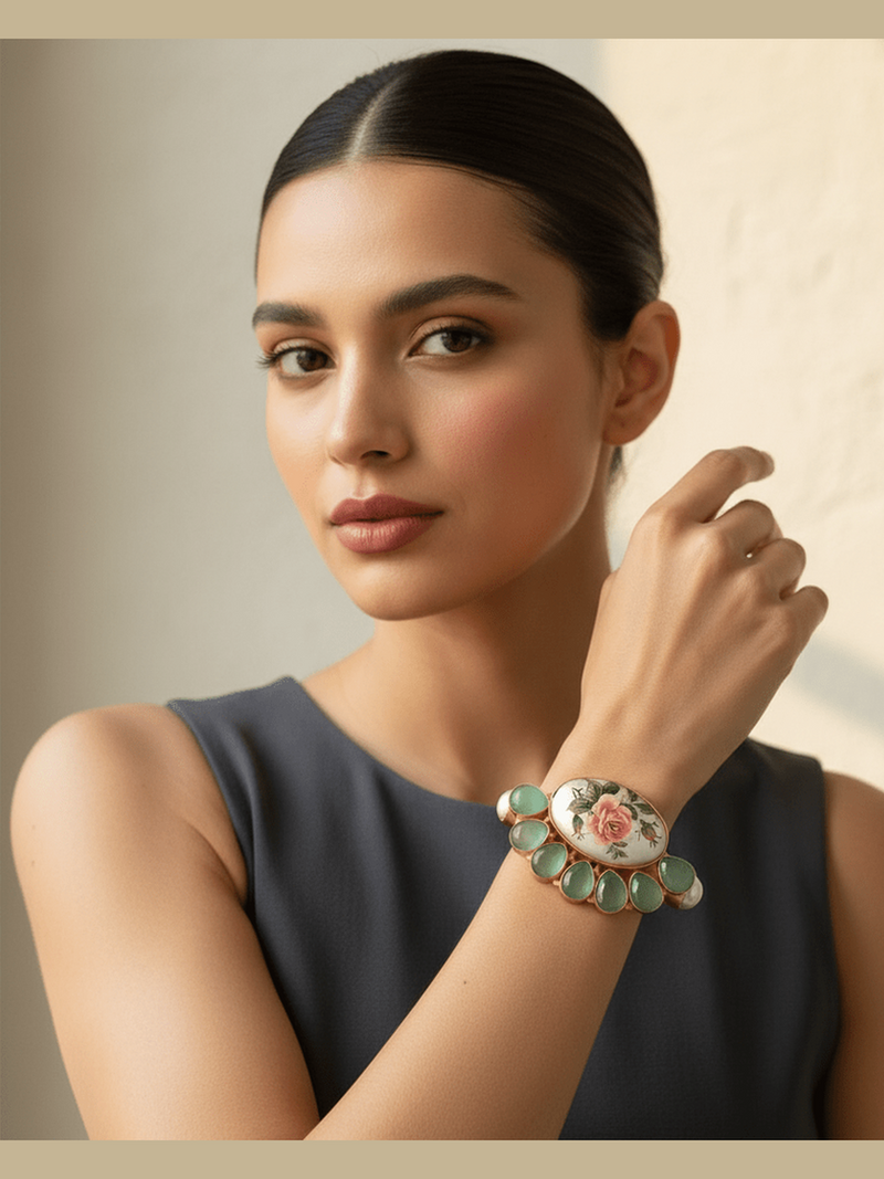 Brahmi Real pearl bracelet