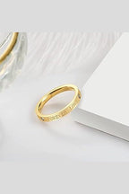 Love 18k Gold Plated ring