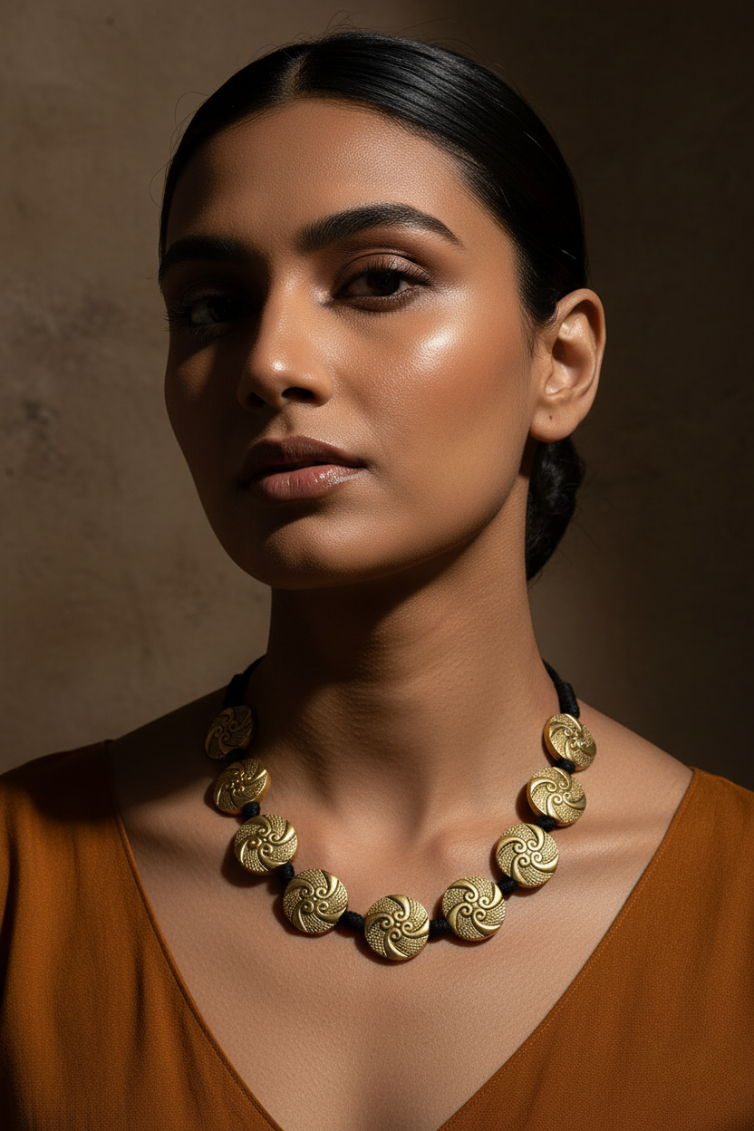 Aadita long designer mala