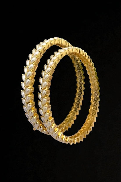Aashrita real pearl bangles