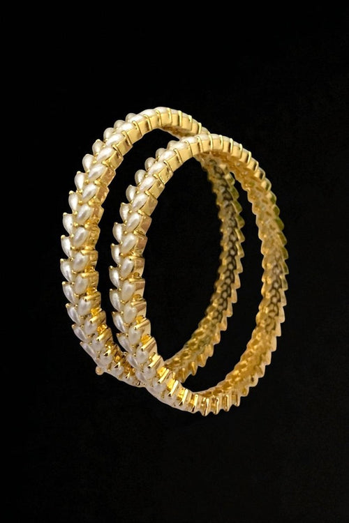 Aashrita real pearl bangles