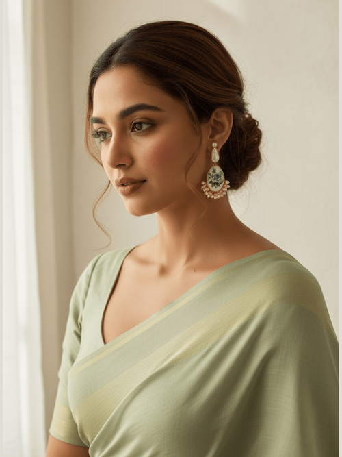 Afea real pearl earrings