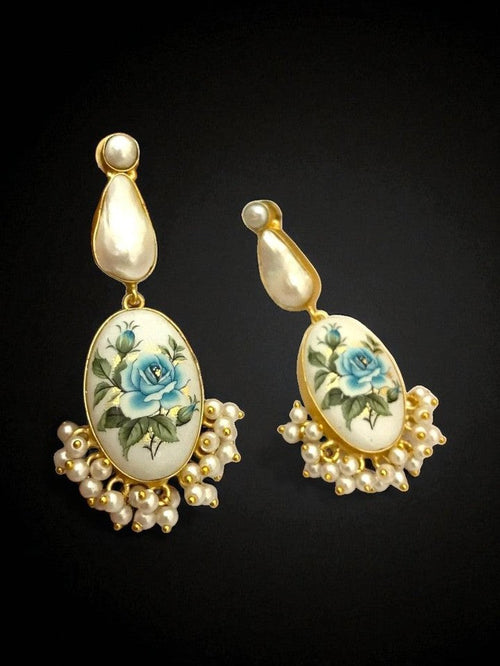 Afea real pearl earrings