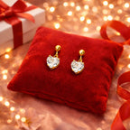 Aganya kreation Berrica-18k Gold Plated Stainless Steel Tarnish Free Waterproof Female Earrings