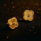 Aganya kreation Imil Earrings-18k Gold Plated Stainless Steel Tarnish Free Waterproof Female Earrings