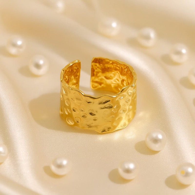 Aganya kreation Rings Ginza 18k Gold Plated Anti tarnish ring