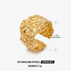 Aganya kreation Rings Ginza 18k Gold Plated Anti tarnish ring