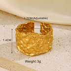 Aganya kreation Rings Ginza 18k Gold Plated Anti tarnish ring
