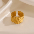 Aganya kreation Rings Ginza 18k Gold Plated Anti tarnish ring