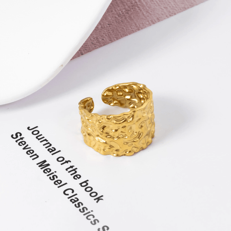 Aganya kreation Rings Ginza 18k Gold Plated Anti tarnish ring