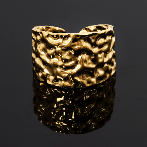 Aganya kreation Rings Ginza 18k Gold Plated Anti tarnish ring