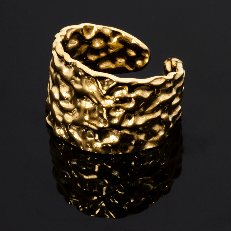 Aganya kreation Rings Ginza 18k Gold Plated Anti tarnish ring