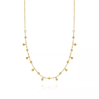 Aganya kreation Vyomina Chain 18k Gold Plated Stainless Steel Tarnish Free Waterproof Female Jewellery