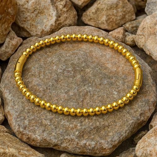 Aganya kreation Willow 18k Gold Plated Stainless Steel Tarnish Free Waterproof Female bracelet