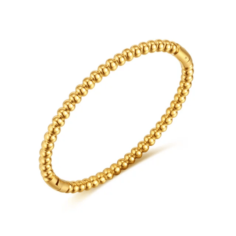 Aganya kreation Willow 18k Gold Plated Stainless Steel Tarnish Free Waterproof Female bracelet