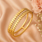 Aganya kreation Zevuc bracelet 18k Gold Plated Stainless Steel Tarnish Free Waterproof Female Jewellery