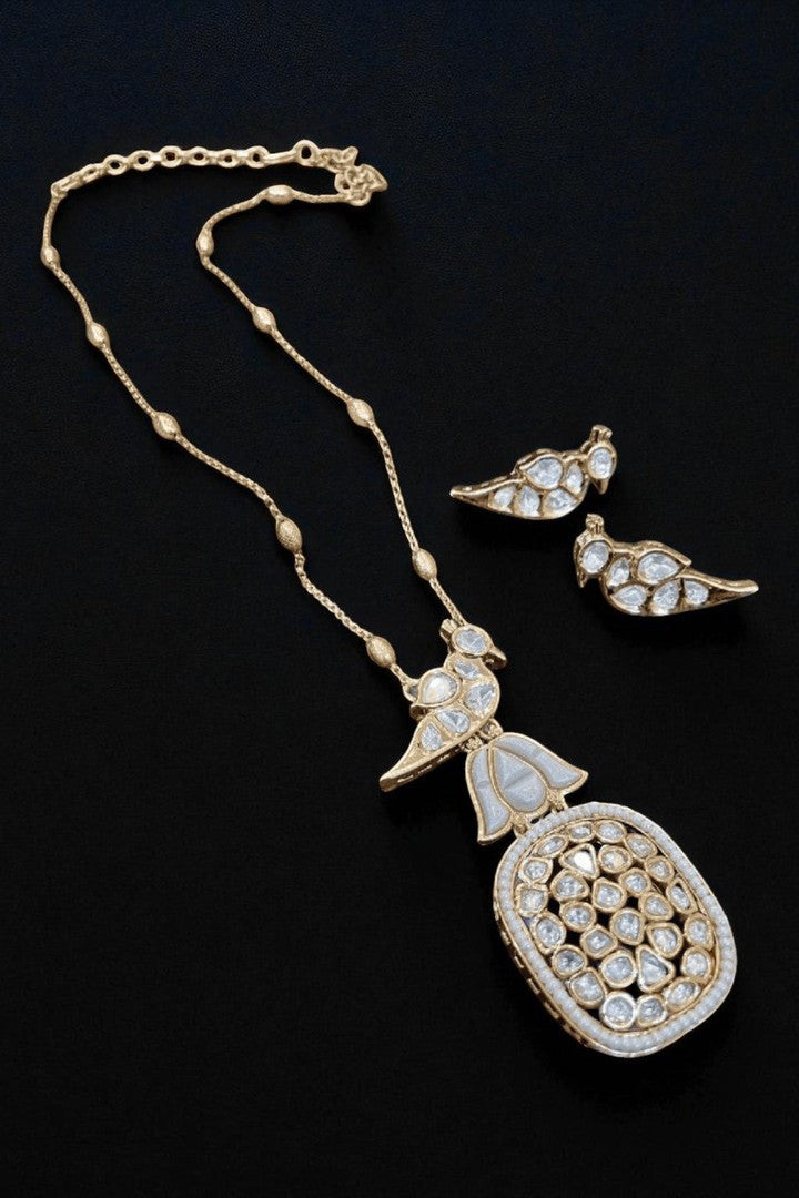 Aima polki kundan set