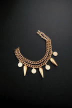 Alveena necklace with coin charms