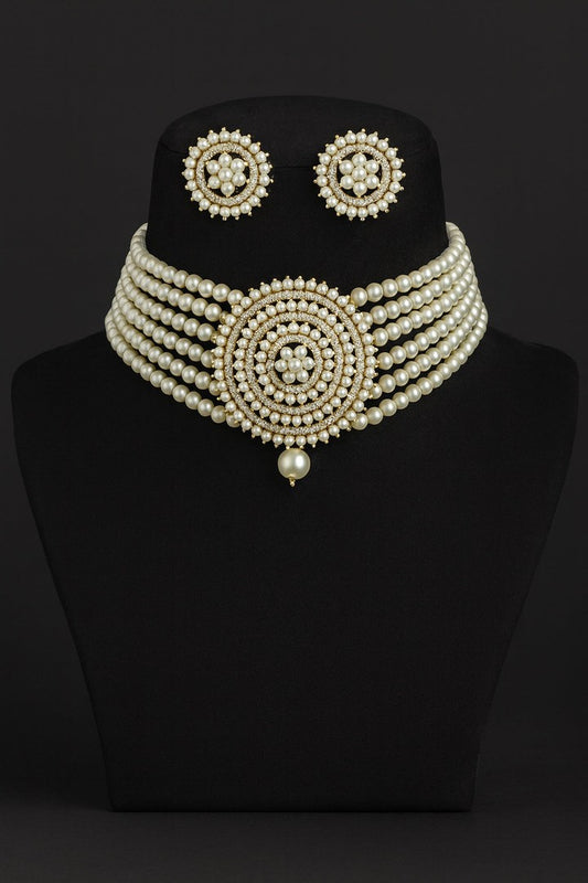 Aria Real pearl Set