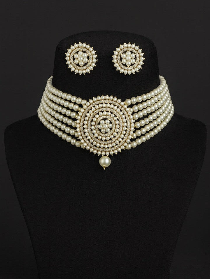 Aria Real Pearl Set - Elegance in Every Strand