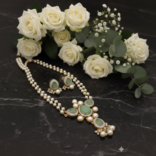 Arshiya Real Pearl Set