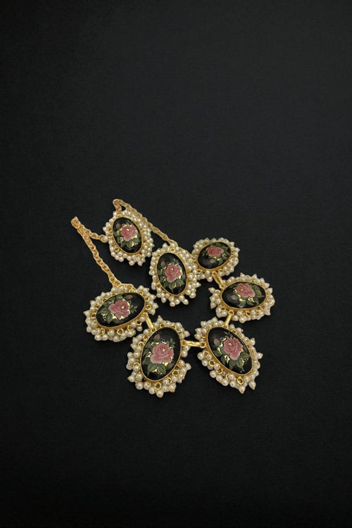 Arundhati real pearl set