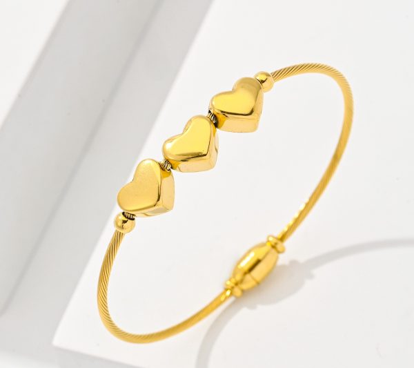 B-115 – 18k Gold Plated Stainless Steel Tarnish Free Waterproof Female Jewellery